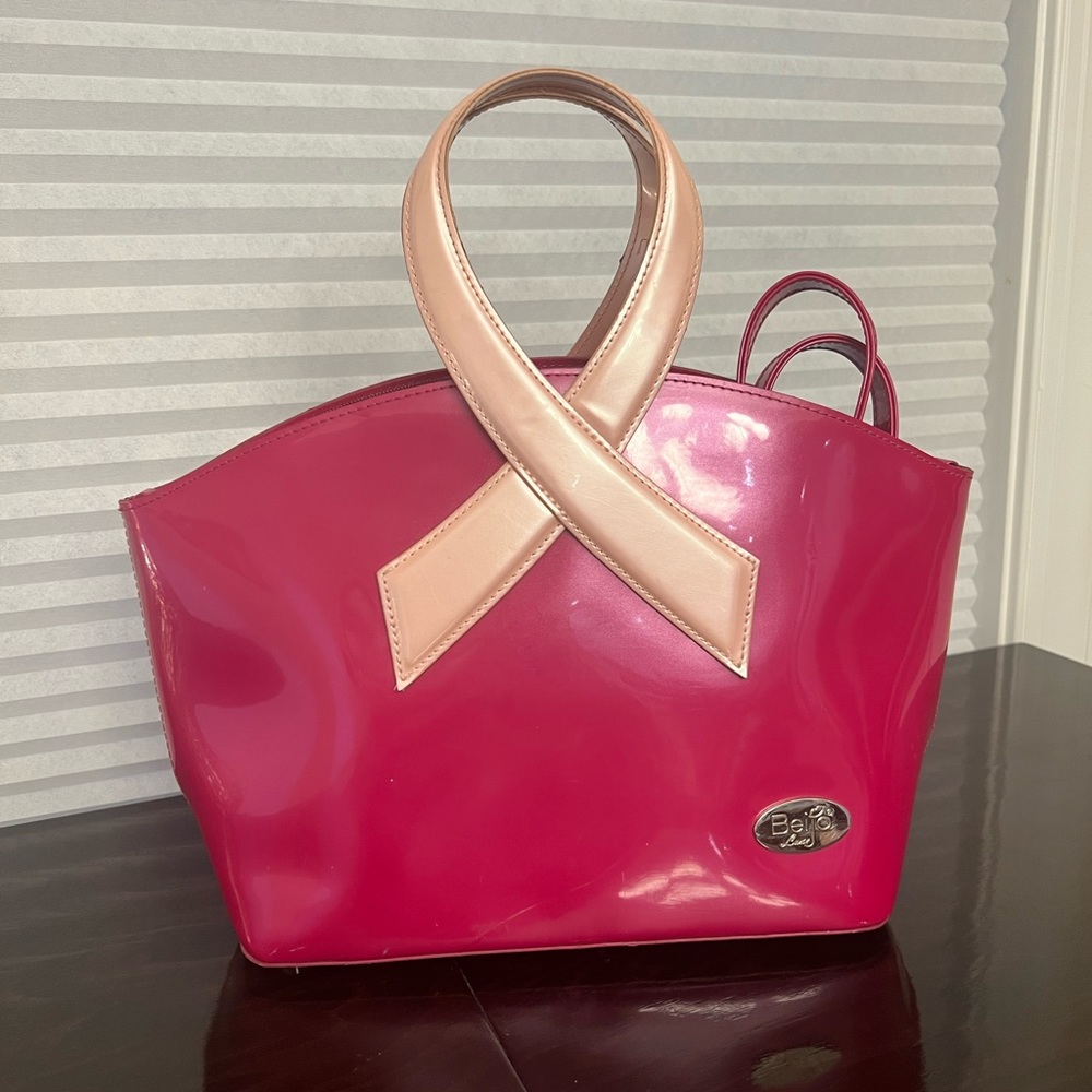 Beijo Breast Cancer Love purse.